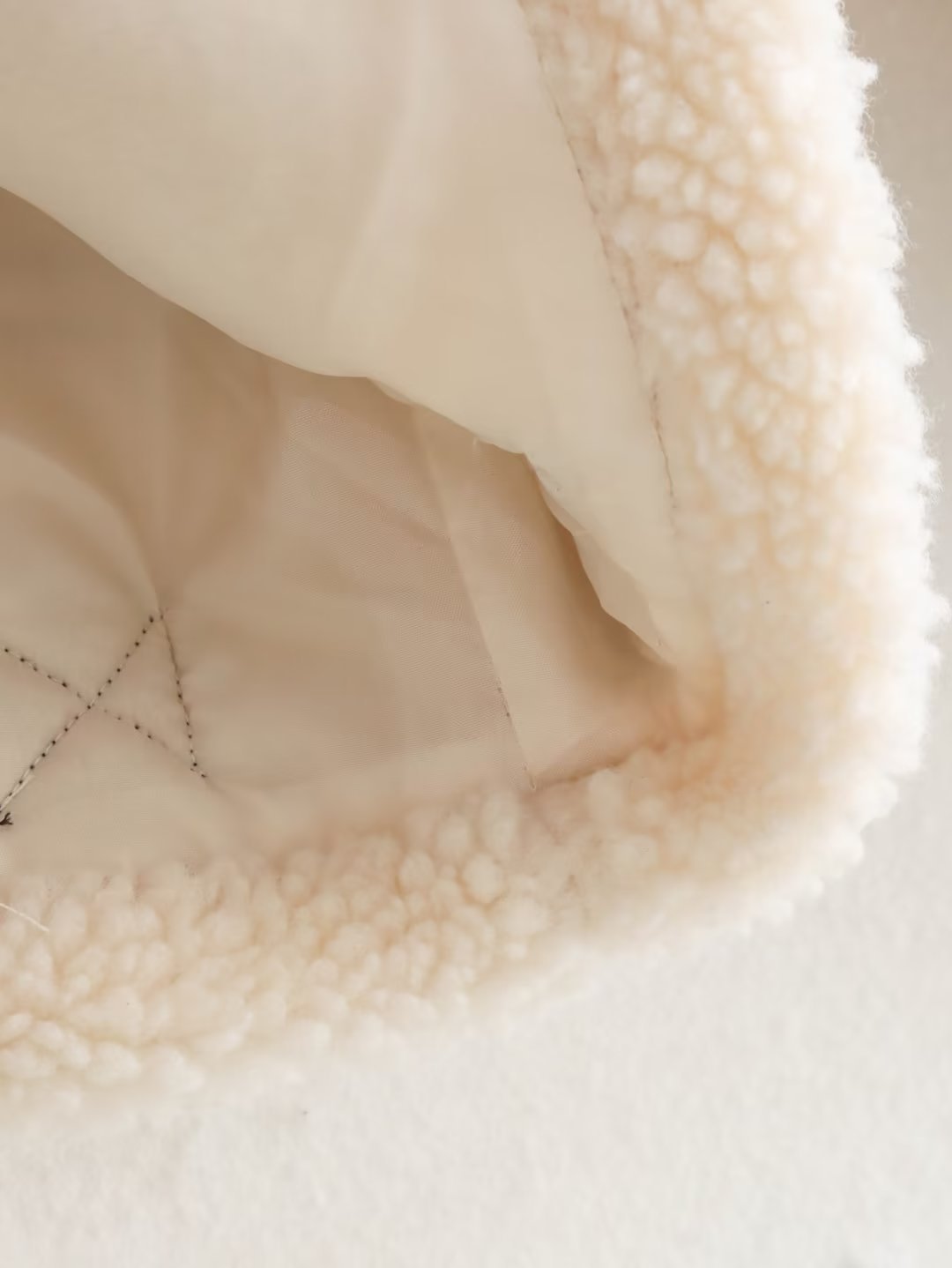 Aspen Teddy Piping Jacket