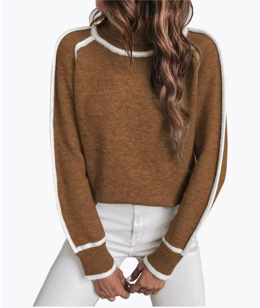 Harper Cashmere Turtleneck Sweater