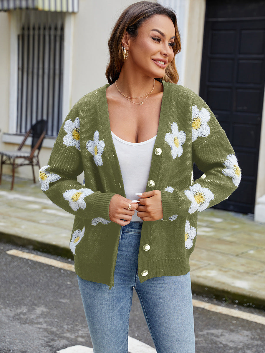 Harper Daisy Soft Knit Cardigan