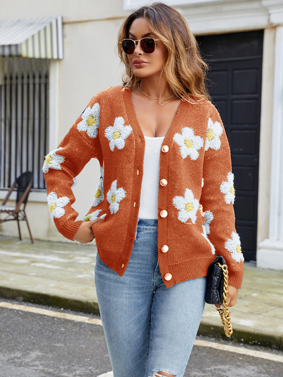 Harper Daisy Soft Knit Cardigan