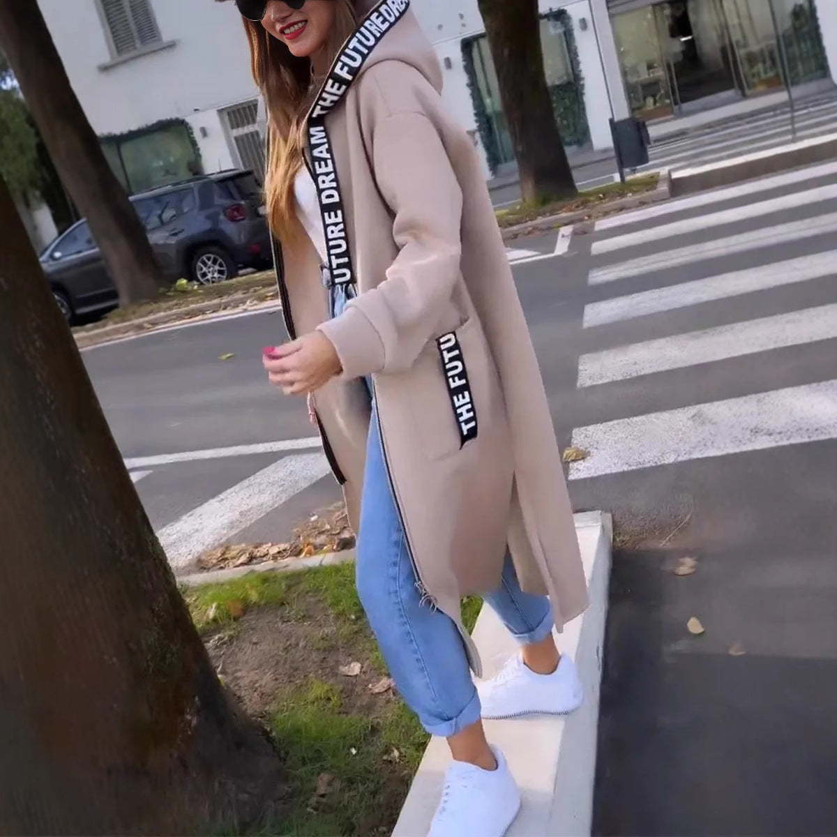 UrbanFlow Hooded Long Cardigan