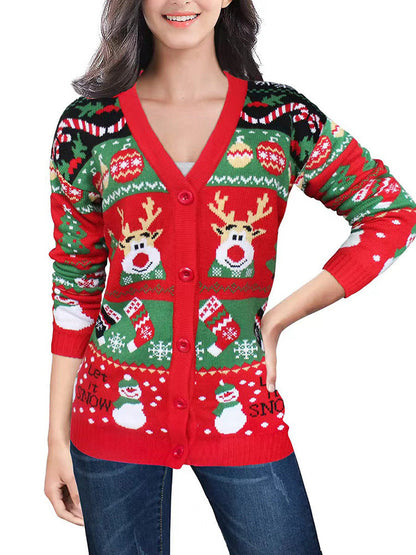 Aurora Christmas Cardigan