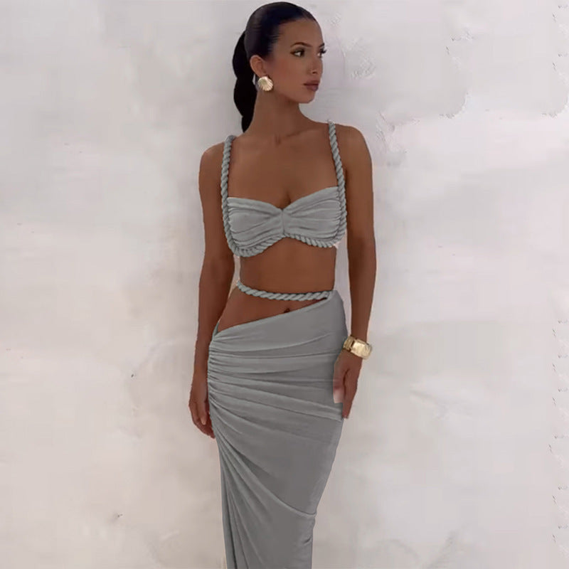 Valeria Cut-Out Long Dress