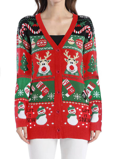 Aurora Christmas Cardigan