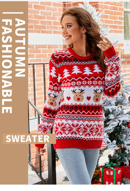 North Pole Party Jacquard Sweater