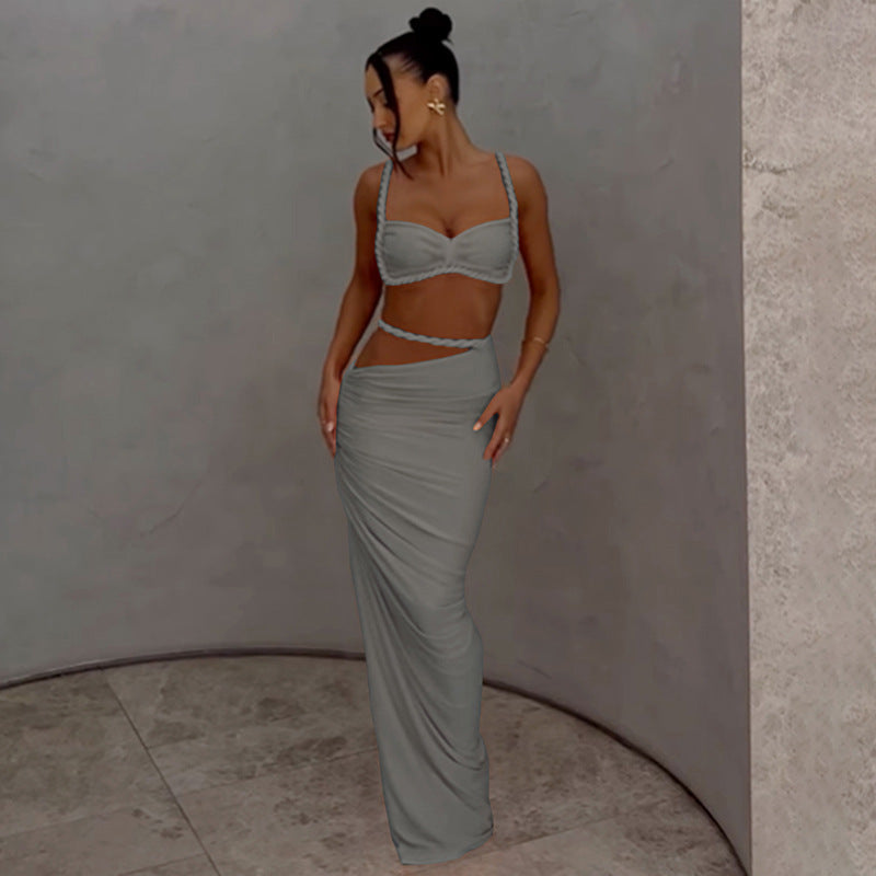 Valeria Cut-Out Long Dress