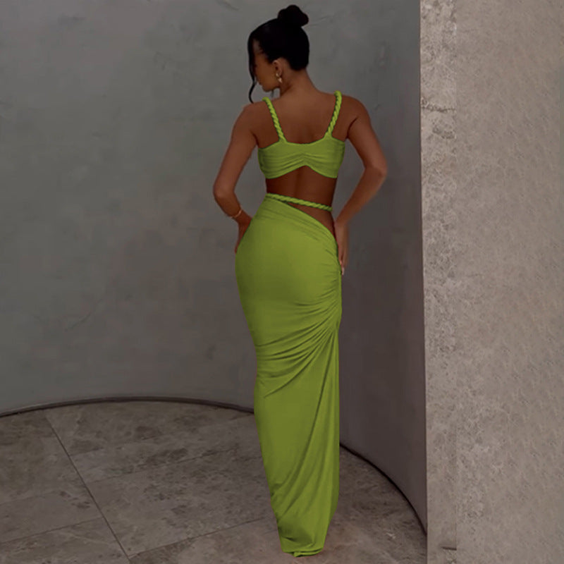 Valeria Cut-Out Long Dress