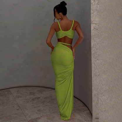 Valeria Cut-Out Long Dress