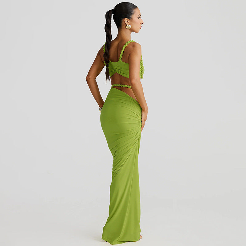 Valeria Cut-Out Long Dress