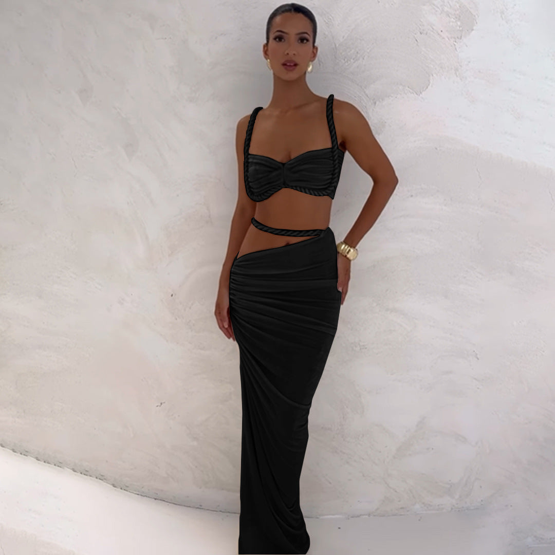 Valeria Cut-Out Long Dress