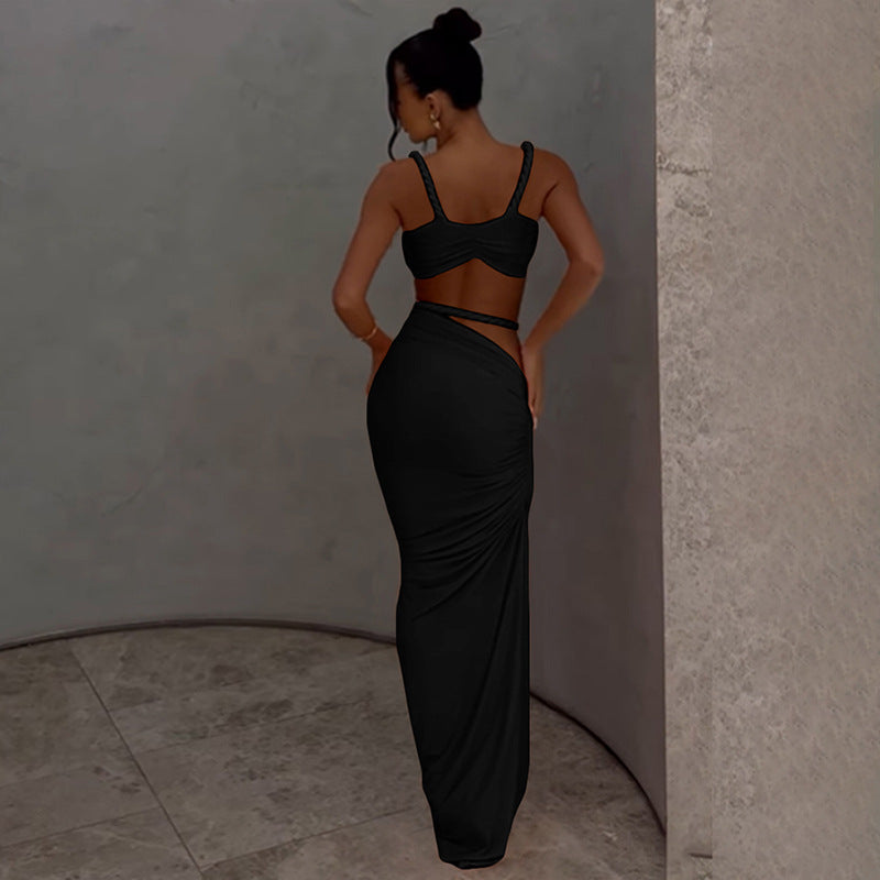 Valeria Cut-Out Long Dress