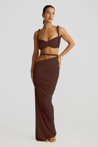 Valeria Cut-Out Long Dress