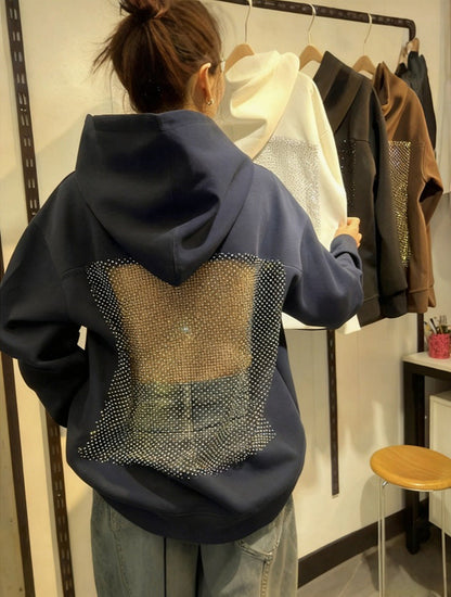 Harper Open-Back Mesh Hoodie