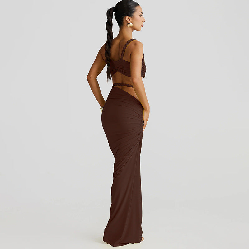 Valeria Cut-Out Long Dress