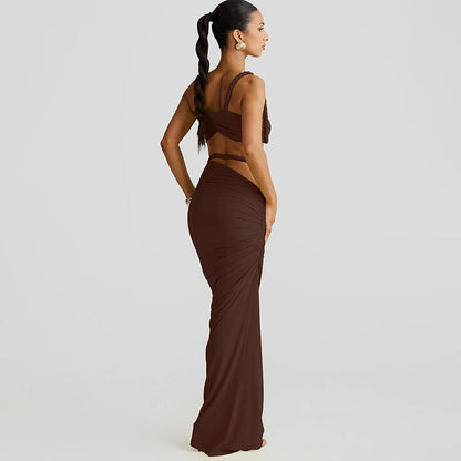 Valeria Cut-Out Long Dress