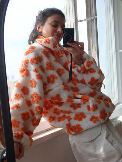 Harper Floral Fleece Hoodie