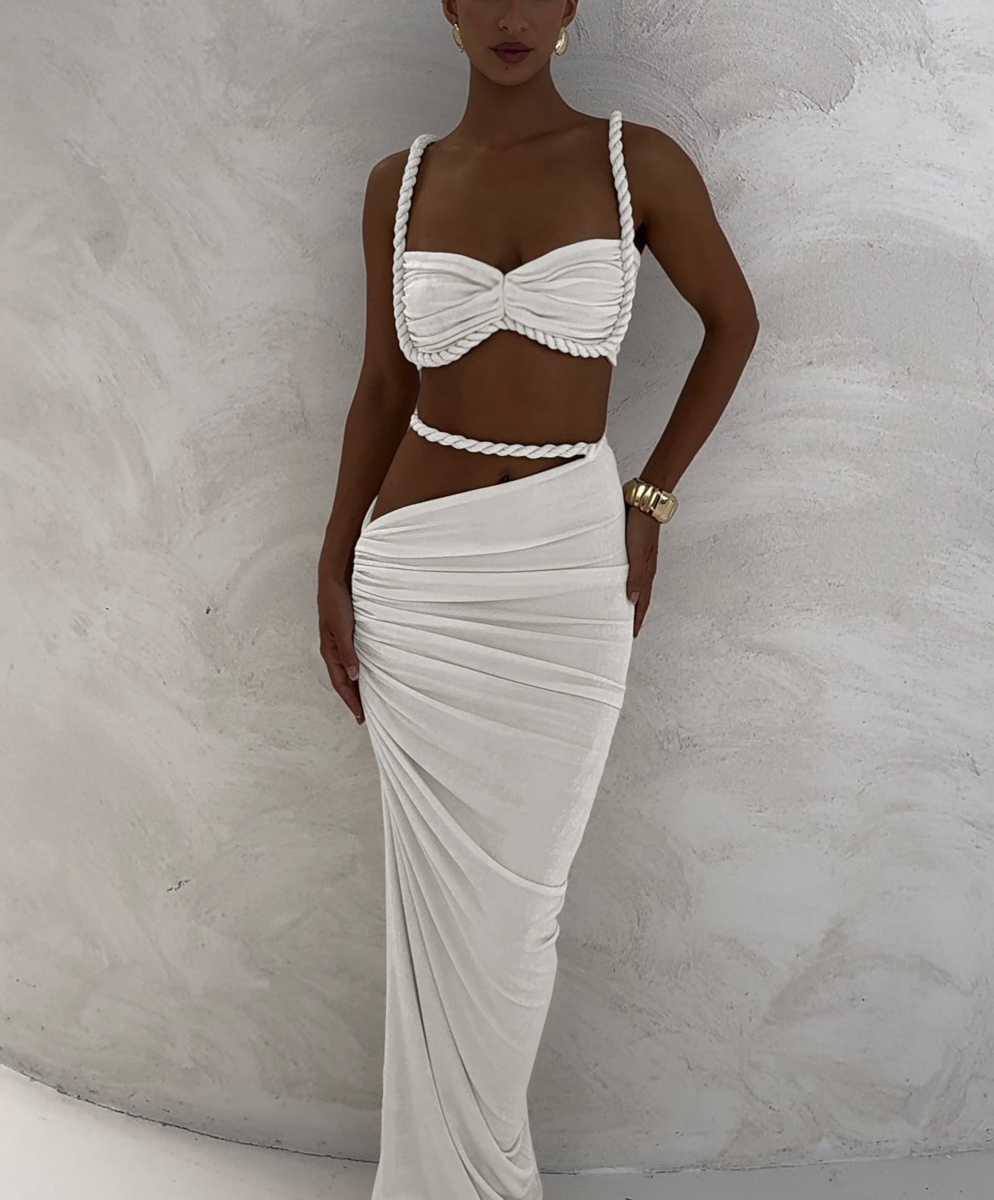 Valeria Cut-Out Long Dress