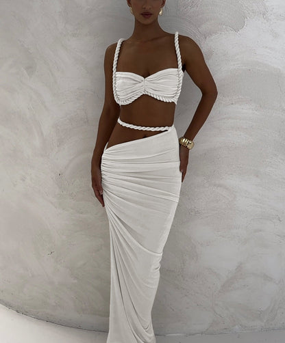 Valeria Cut-Out Long Dress