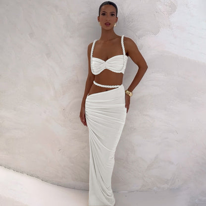 Valeria Cut-Out Long Dress