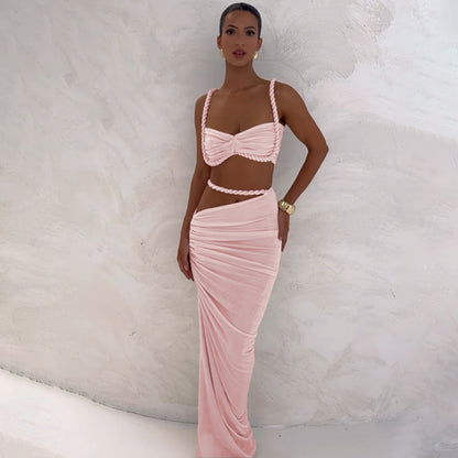 Valeria Cut-Out Long Dress