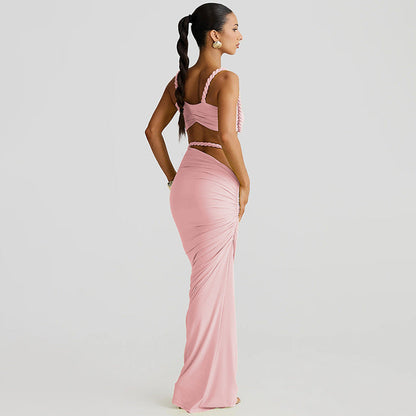 Valeria Cut-Out Long Dress