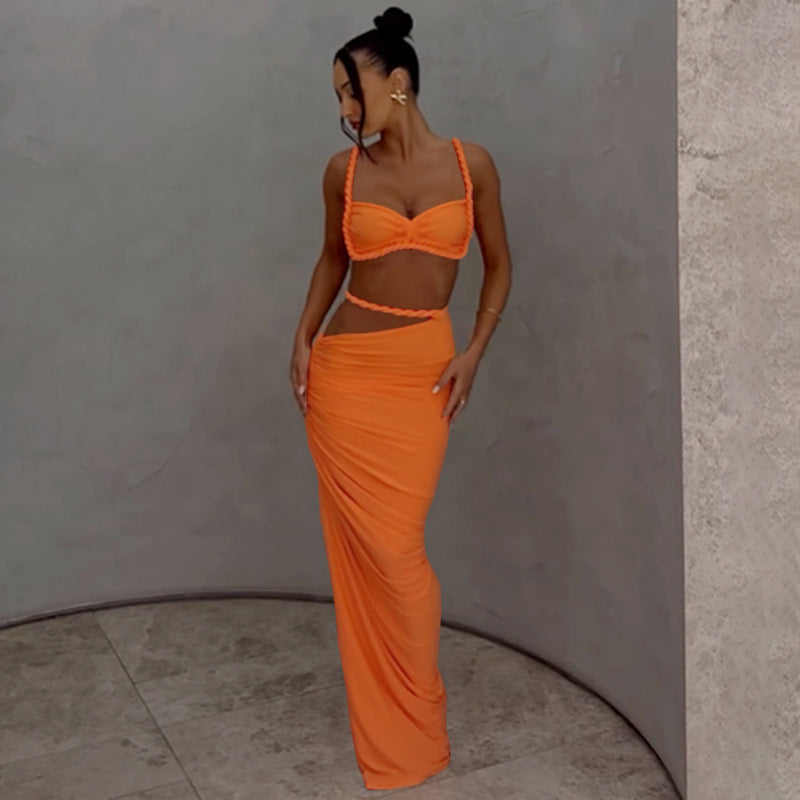 Valeria Cut-Out Long Dress