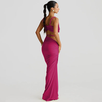 Valeria Cut-Out Long Dress