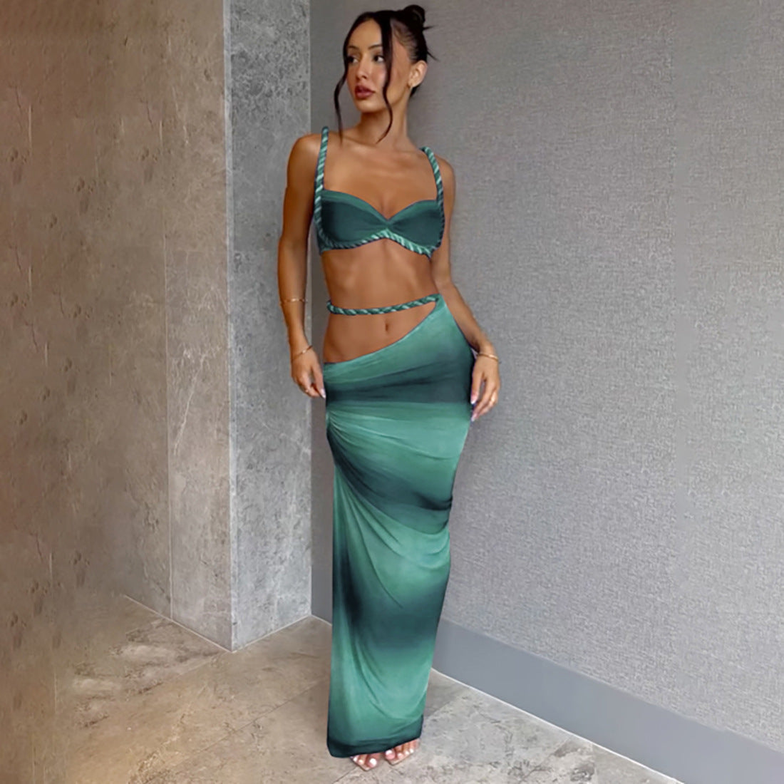 Valeria Cut-Out Long Dress