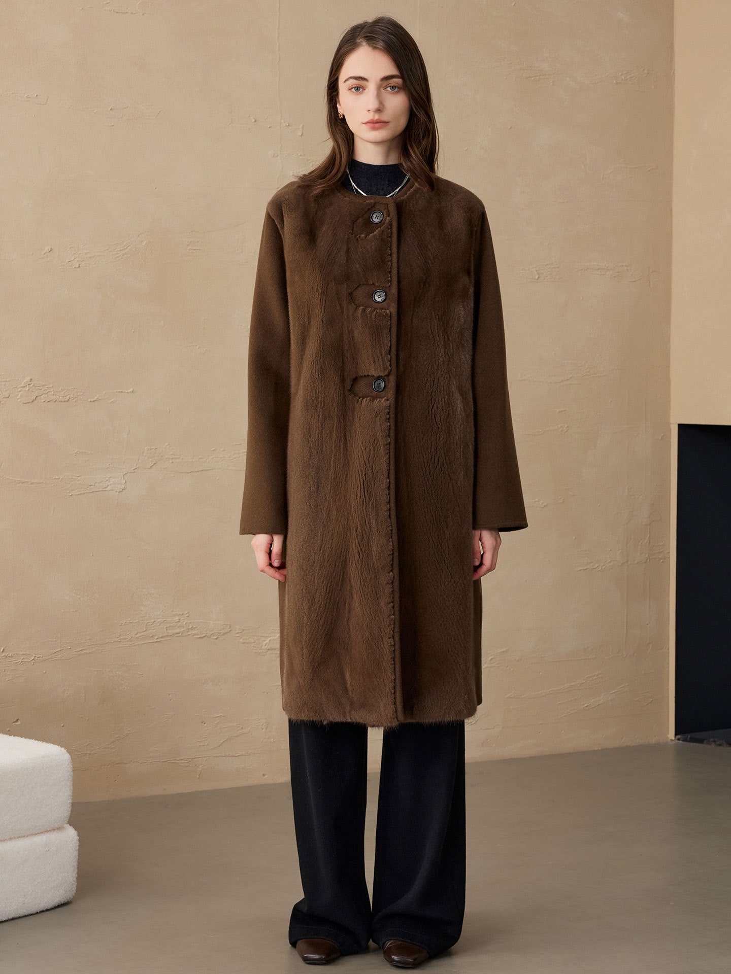 Aurelia 100% Cashmere Coat