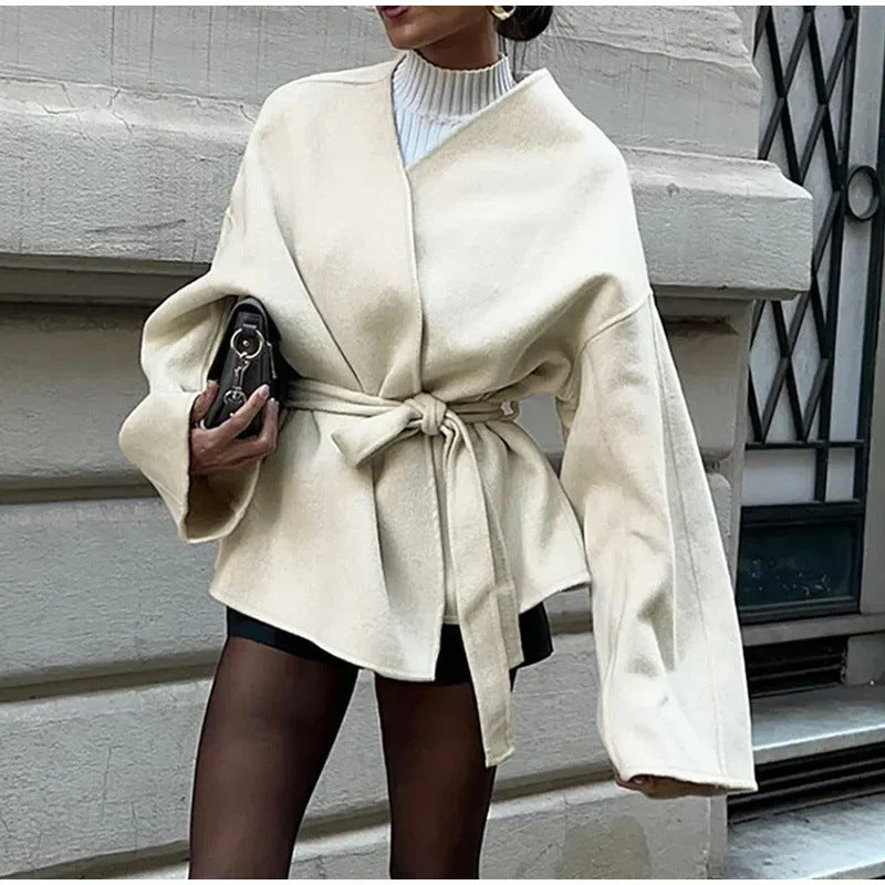 Isla Belted Wrap Jacket