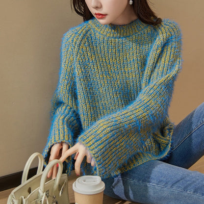 Brooklyn Oversize Colorful Sweater