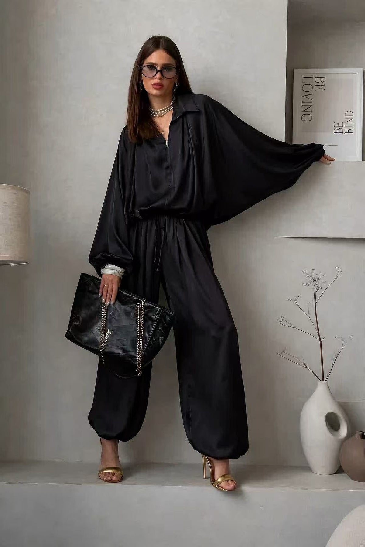 Lapel two-piece set - color swatch