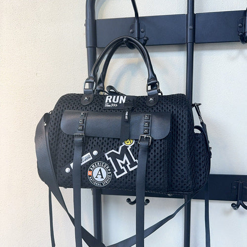 Jade Woven Mesh Street Bag