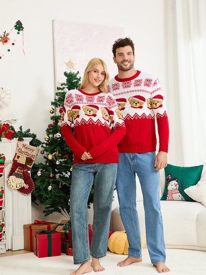 Harper Family Teddy Christmas Sweater