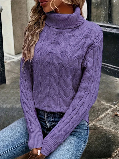 Milano Knit Turtleneck Sweater