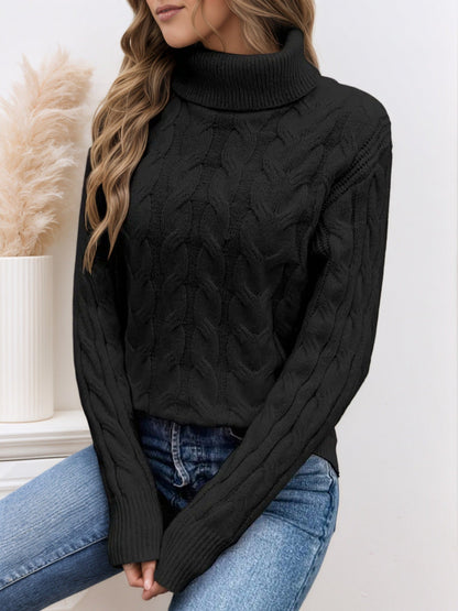 Milano Knit Turtleneck Sweater