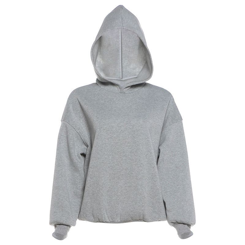 Reyna Hollow-Out Street Hoodie