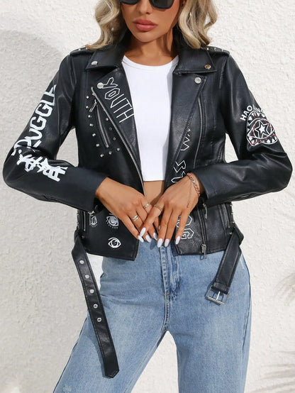 Harper Dare You Faux Leather Jacket