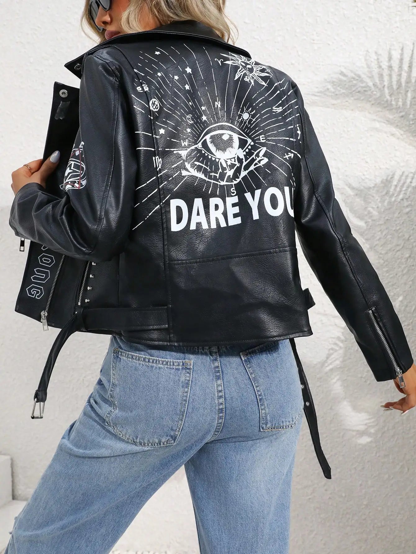 Harper Dare You Faux Leather Jacket