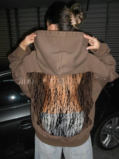 Harper Open-Back Mesh Hoodie