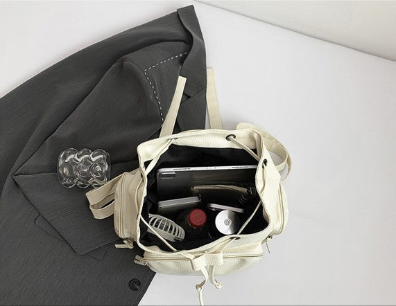 Skylar Studded PU Leather Backpack