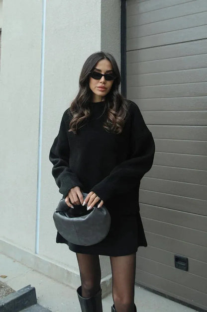 Aura Soft Knit Sweater + Skirt Set